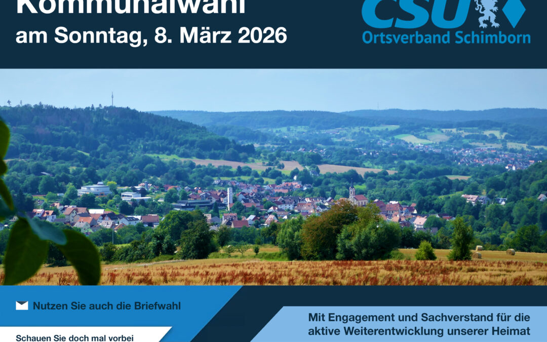 Zur Wahl des Marktgemeinderates im Markt Mömbris