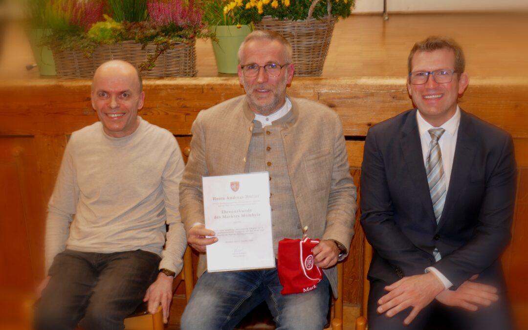 Laudatio zur Ehrung von Andreas Höfler durch die Marktgemeinde Mömbris am Freitag, den 17. Oktober 2025 – Verfasser: Torsten Noe