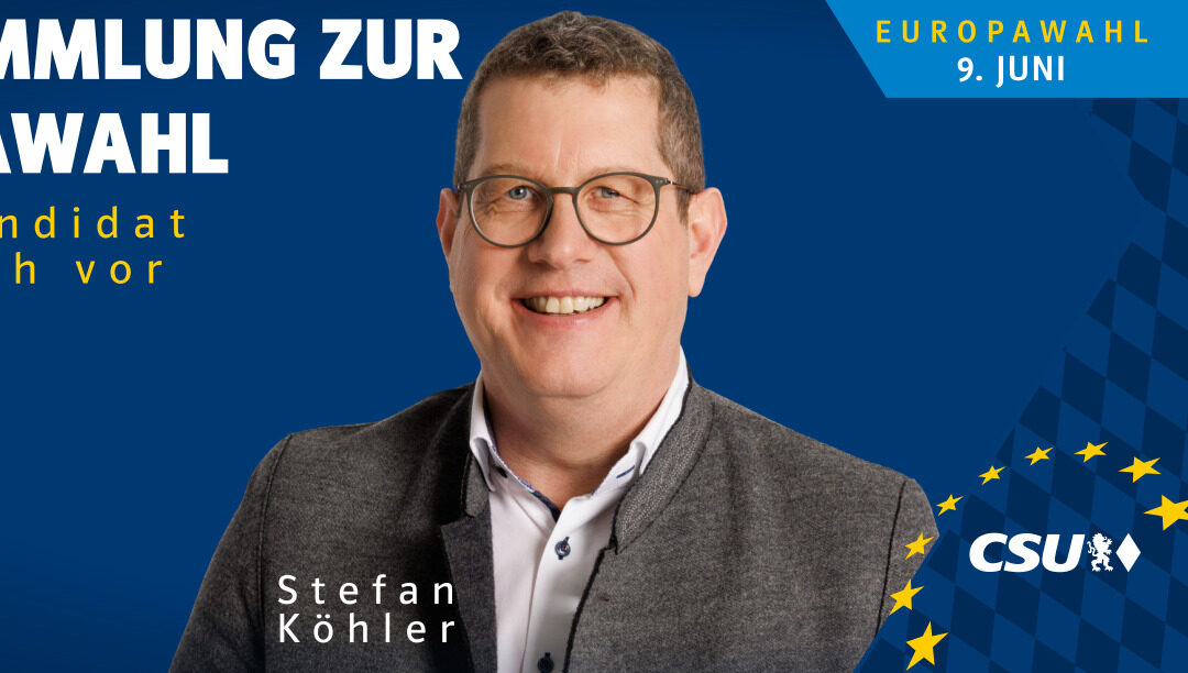 Zur Europawahl am Sonntag, 9. Juni 2024