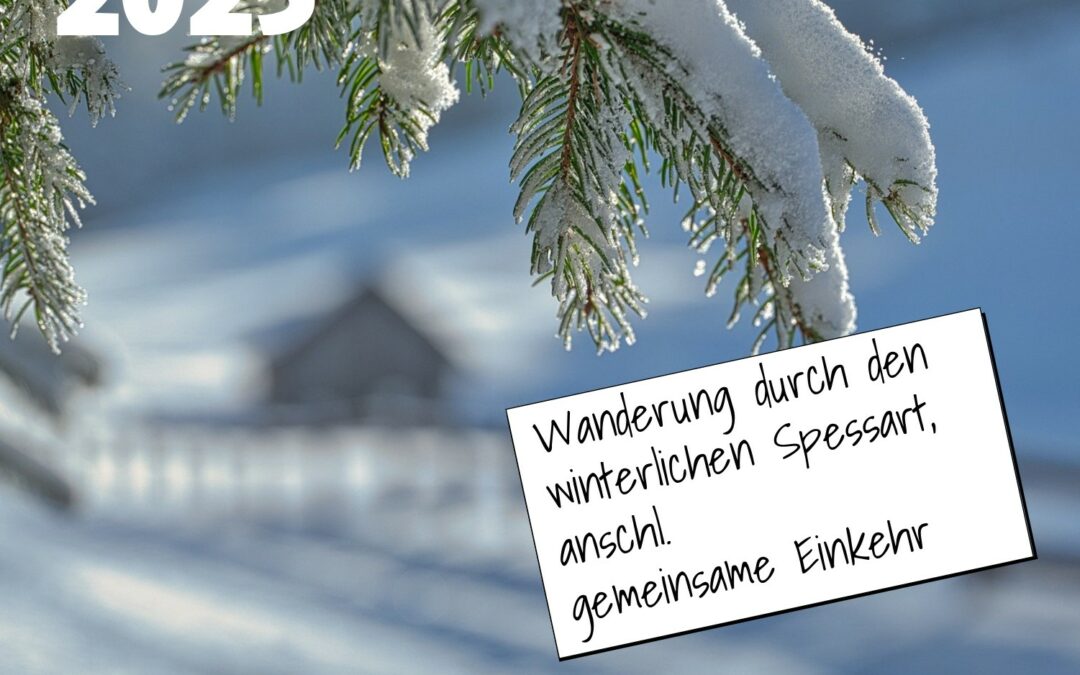 Winterwanderung 2025 der CSU im Bundeswahlkreis Aschaffenburg