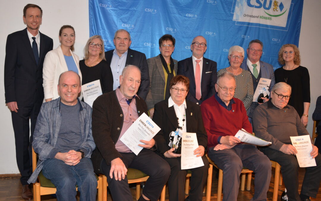 Dank an langjährige Mitglieder - Neujahrsempfang 2023