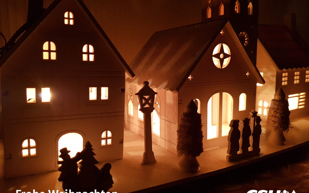 Wir wünschen eine schöne Weihnachtszeit