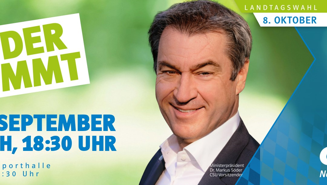 Zur Landtags- und Bezirkstagswahl am Sonntag, 8. Oktober 2023